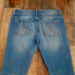 Taylor Delia's Straight Leg Jeans 9/10R Measures 31x32 EUC